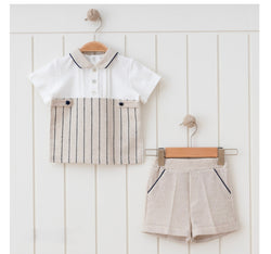 Striped Linen 2-Piece set